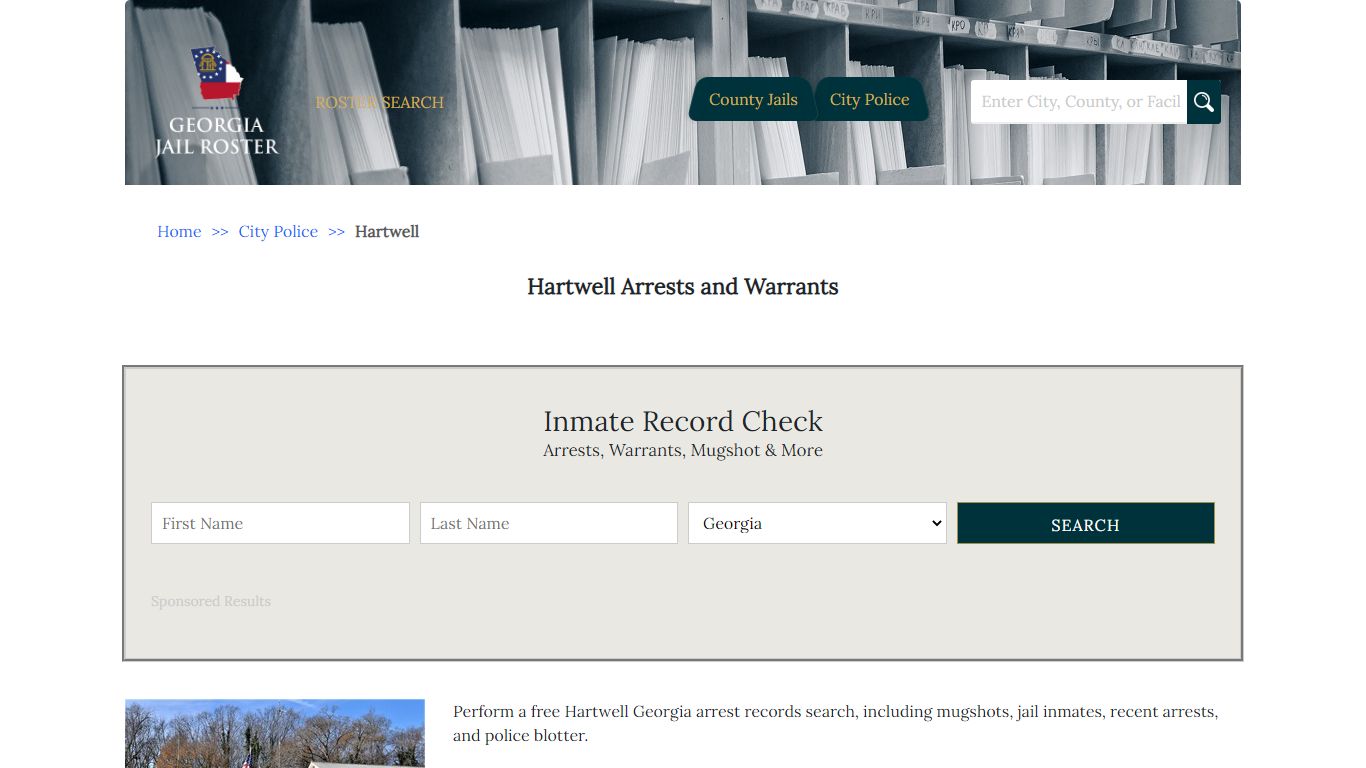 Hartwell Arrests and Warrants - Georgia Jail Inmate Search